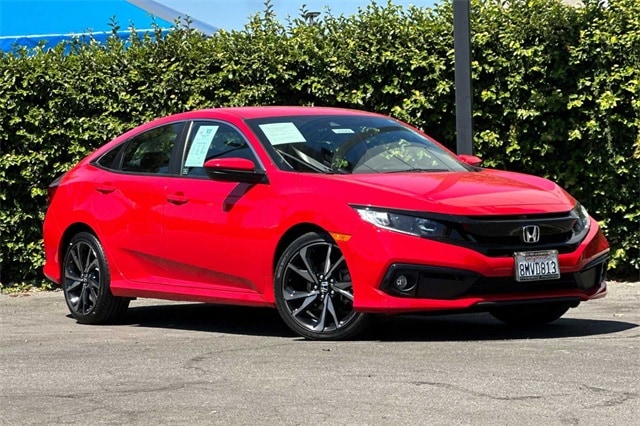 Used 2019 Honda Civic Sport with VIN 2HGFC2F84KH605004 for sale in Santa Ana, CA