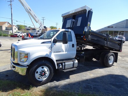 Featured New  2022 Ford F-650 14 Dump Diesel XL Truck Regular Cab for Sale in Lyons, IL