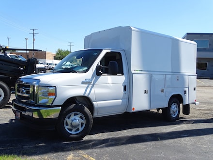 Featured New  2023 Ford E-Series Cutaway Enclosed Service Body Truck for Sale in Lyons, IL