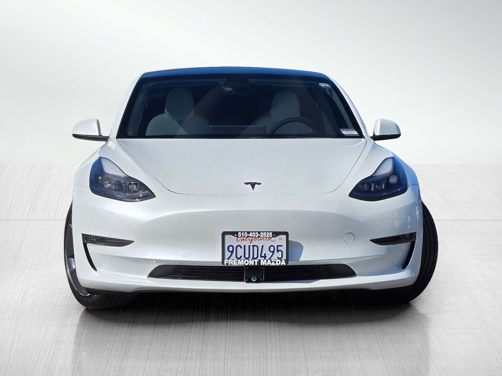 Used 2022 Tesla Model 3 Long Range with VIN 5YJ3E1EB0NF350395 for sale in Newark, CA