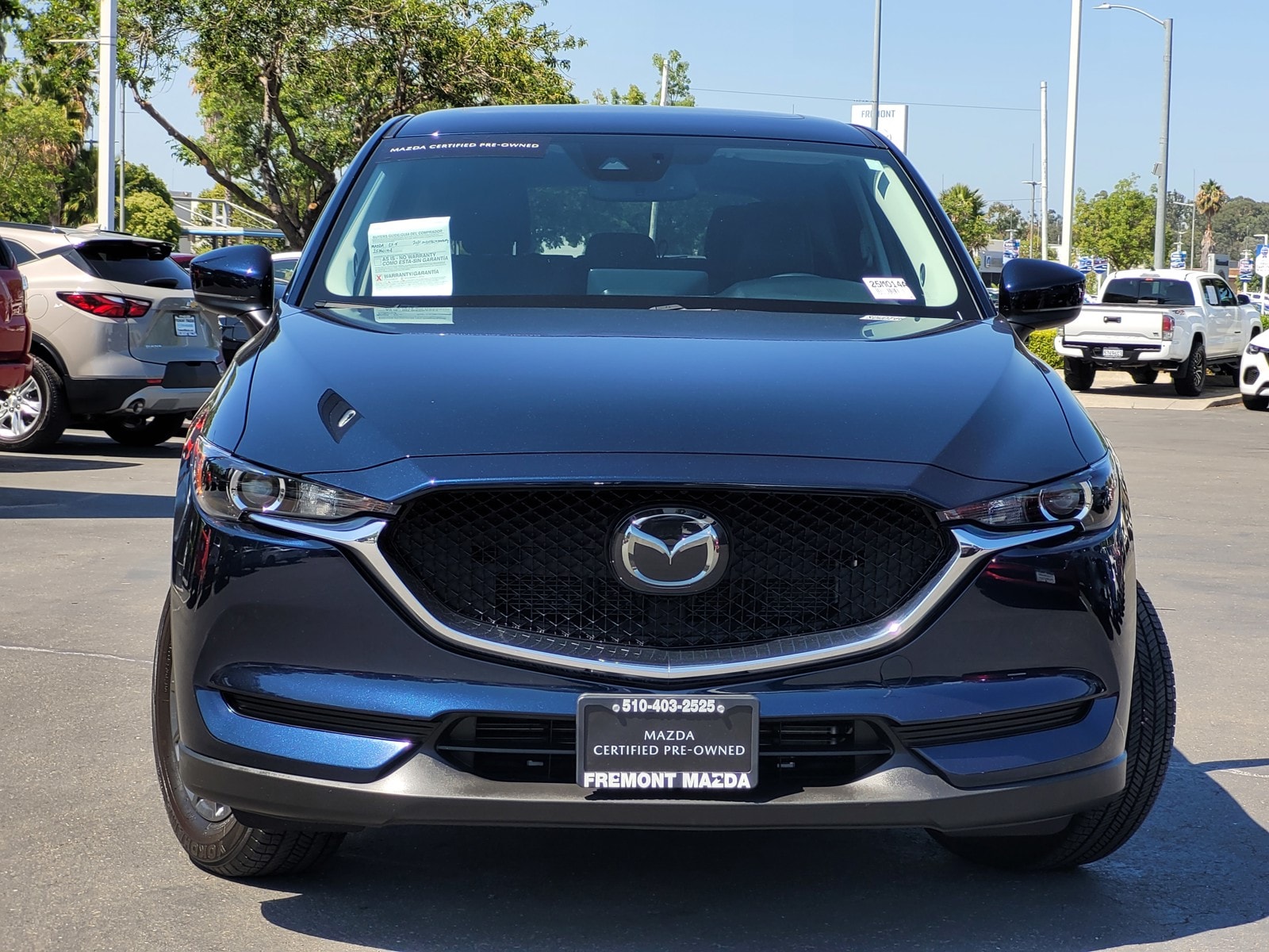 Certified 2021 Mazda CX-5 Touring with VIN JM3KFBCM7M0405707 for sale in Newark, CA