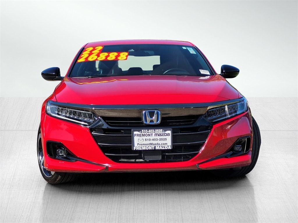 Used 2022 Honda Accord Hybrid Sport with VIN 1HGCV3F21NA018888 for sale in Newark, CA