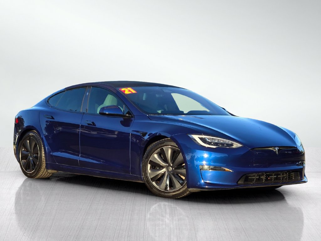 Used 2021 Tesla Model S Plaid with VIN 5YJSA1E6XMF449654 for sale in Newark, CA