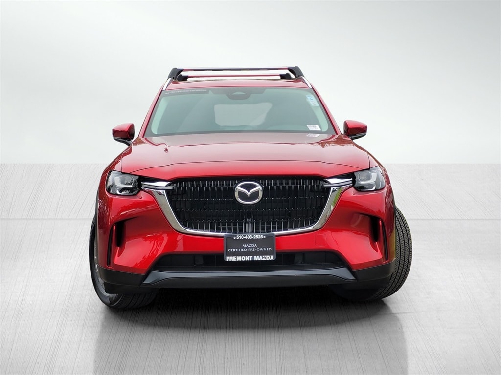 Certified 2024 Mazda CX-90 Turbo Preferred Package with VIN JM3KKBHD7R1180114 for sale in Newark, CA