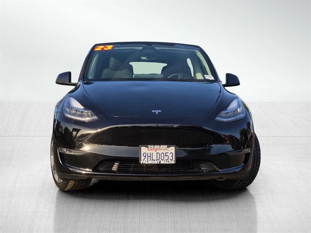 Used 2023 Tesla Model Y Long Range with VIN 7SAYGDEE8PA146524 for sale in Newark, CA