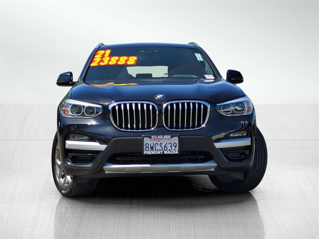 Used 2021 BMW X3 30i with VIN 5UXTY3C04M9E19832 for sale in Newark, CA