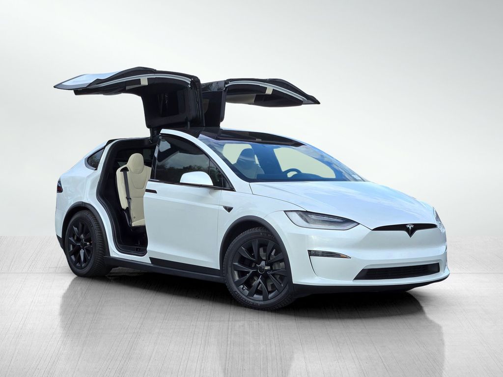 Used 2023 Tesla Model X Long Range with VIN 7SAXCAE50PF392668 for sale in Newark, CA