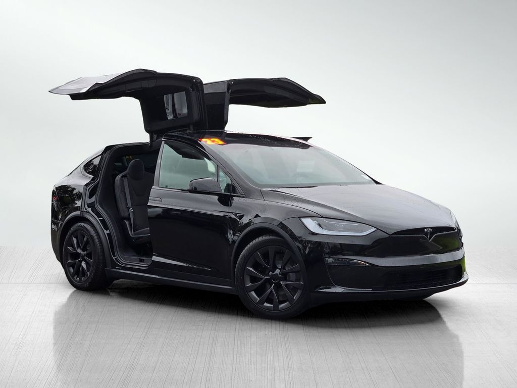 Used 2023 Tesla Model X Long Range with VIN 7SAXCAE57PF423723 for sale in Newark, CA
