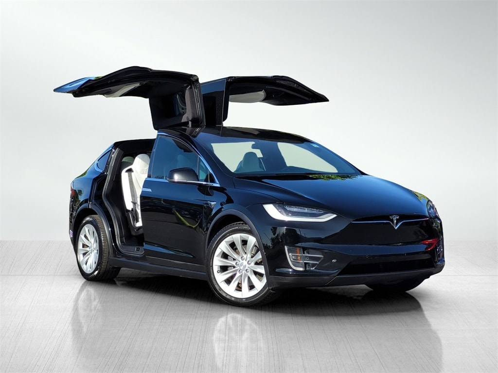 Used 2019 Tesla Model X Long Range with VIN 5YJXCAE29KF163059 for sale in Newark, CA