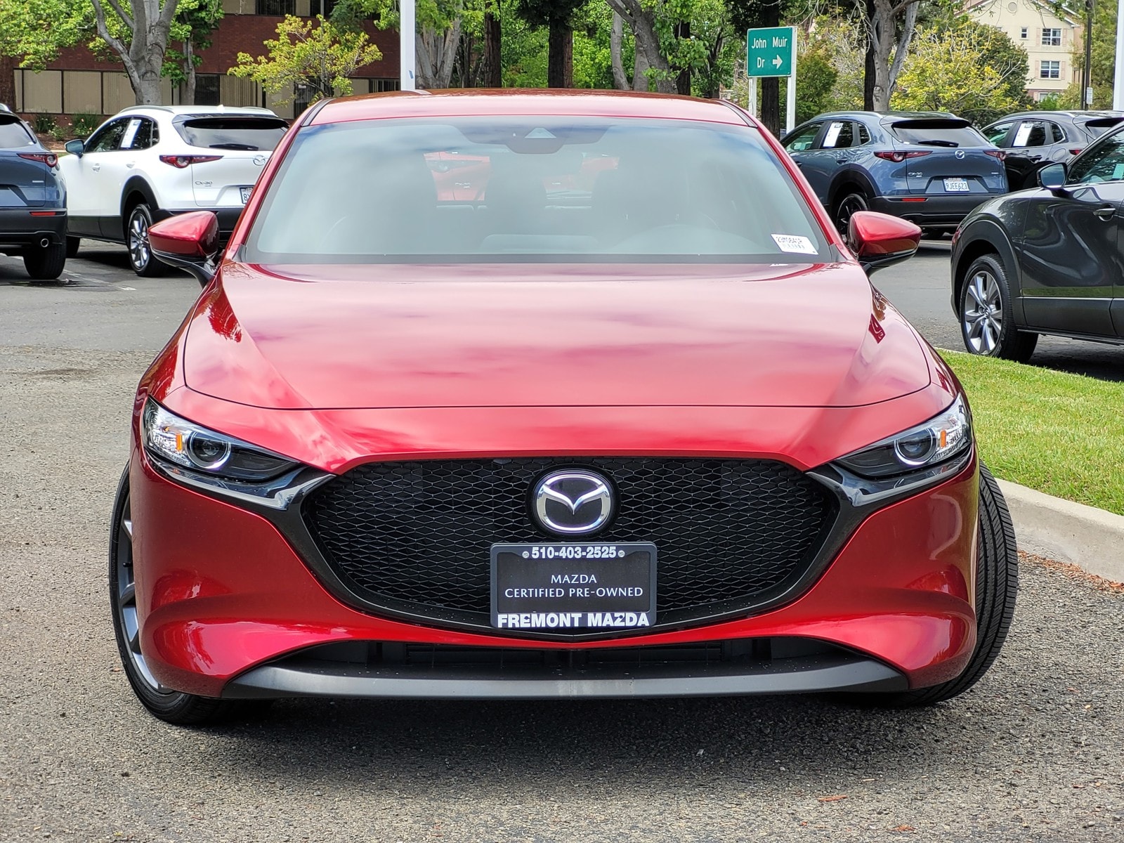 Certified 2023 Mazda Mazda3 Select with VIN JM1BPAKM3P1621991 for sale in Newark, CA