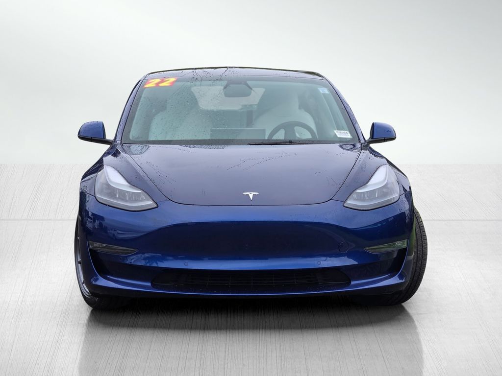 Used 2022 Tesla Model 3 Long Range with VIN 5YJ3E1EB4NF125073 for sale in Newark, CA