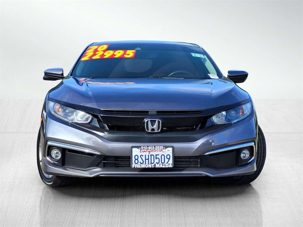 Used 2020 Honda Civic EX-L with VIN 19XFC1F76LE210061 for sale in Newark, CA