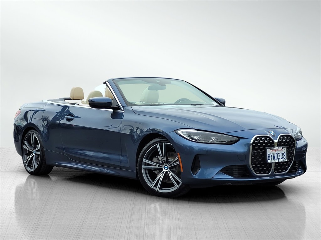 Used 2022 BMW 4 Series 430i with VIN WBA23AT08NCJ07107 for sale in Newark, CA