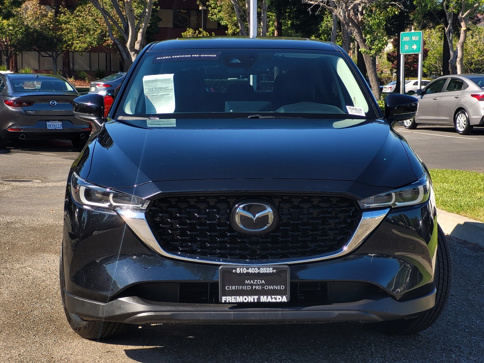 Certified 2023 Mazda CX-5 S Preferred package with VIN JM3KFBCM2P0138559 for sale in Newark, CA