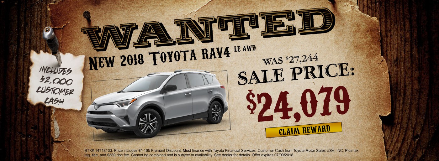 Fremont Toyota Sheridan New Toyota dealership in Sheridan, WY 82801