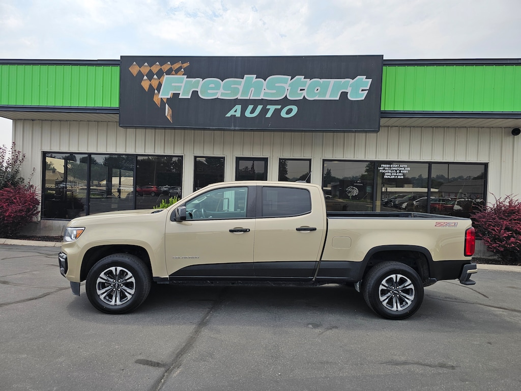 Used 2021 Chevrolet Colorado Z71 Truck Crew Cab