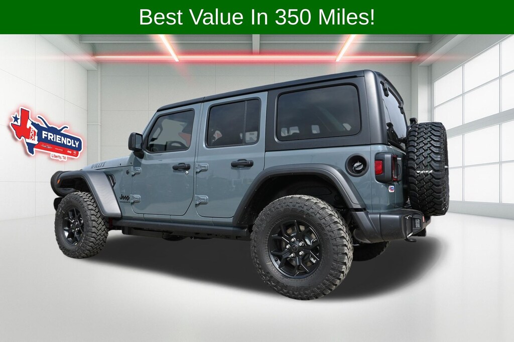 New 2026 Jeep Wrangler 4-DOOR WILLYS Sport Utility