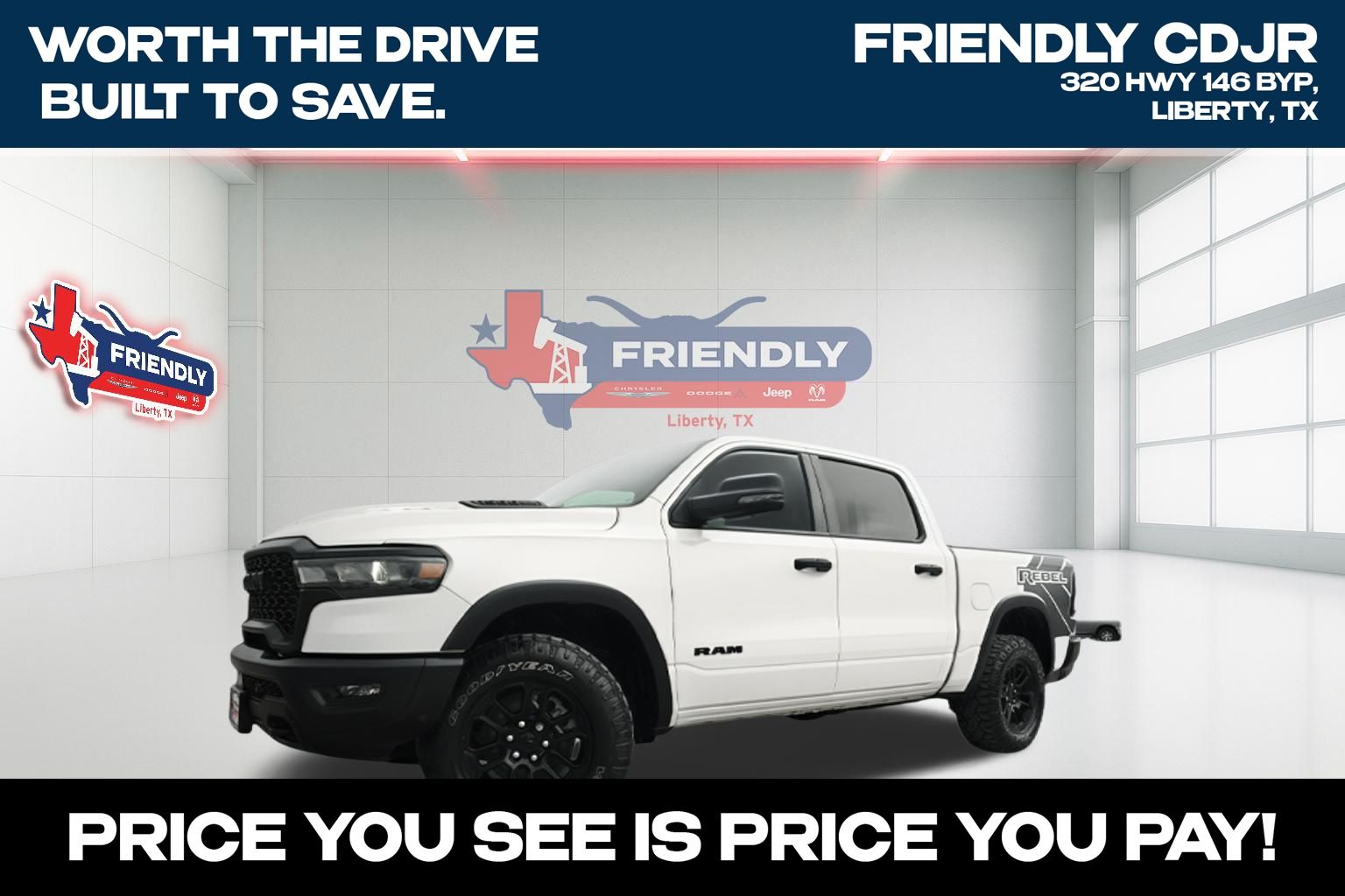 2025 RAM 1500 Rebel 4x4 Crew Cab 5'7's photo