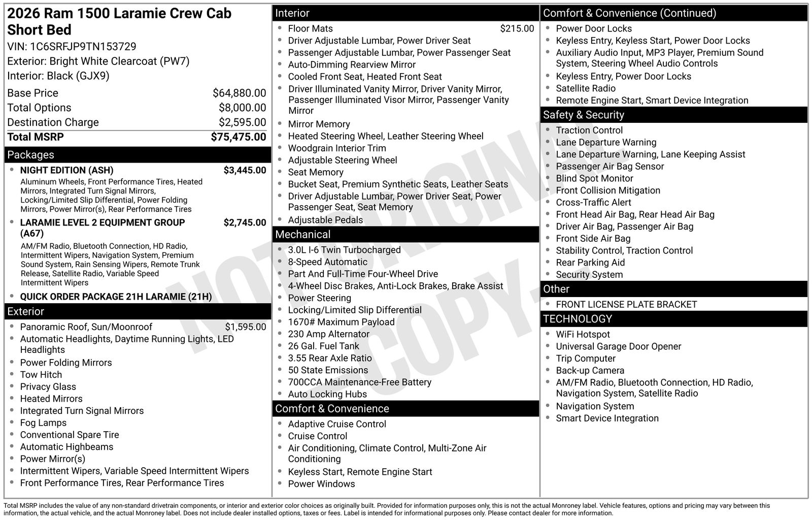 2026 RAM 1500 Laramie - Photo 33