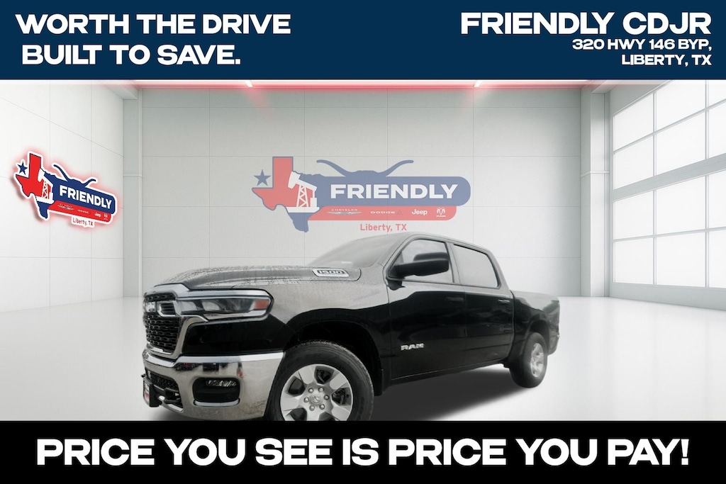 New 2026 Ram 1500 BIG HORN CREW CAB 4X4 5'7 BOX Pickup
