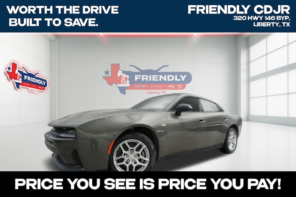 New 2026 Dodge Charger R/T 4-DOOR AWD Sedan
