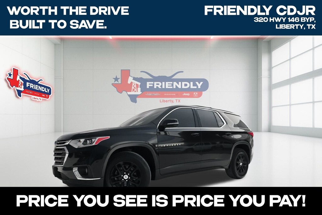 Used 2019 Chevrolet Traverse LT Cloth w/1LT SUV