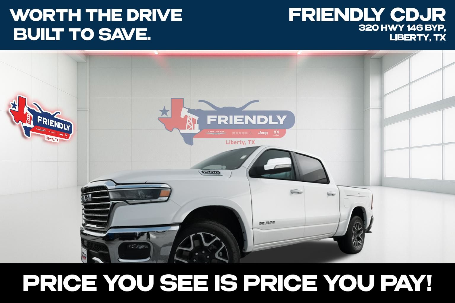 2026 RAM 1500 Laramie 4x4 Crew Cab 5'7's photo