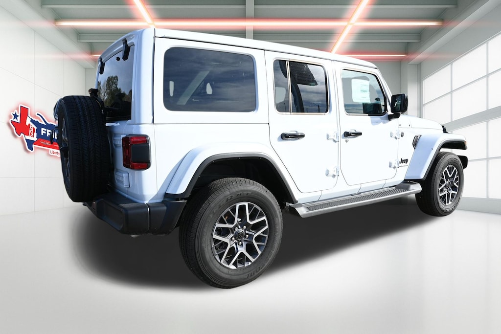 New 2025 Jeep Wrangler 4-DOOR SAHARA Sport Utility