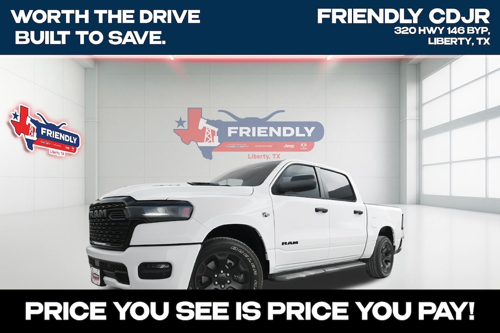 New 2026 Ram 1500 EXPRESS CREW CAB 4X4 5'7 BOX Pickup