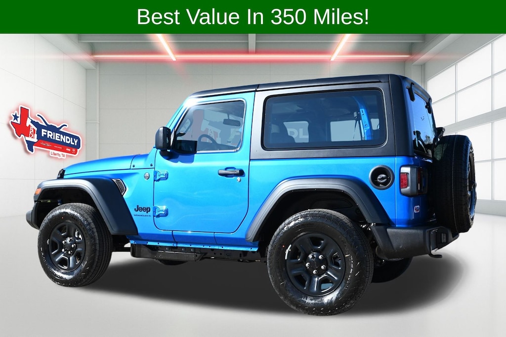 New 2026 Jeep Wrangler 2-DOOR SPORT Sport Utility