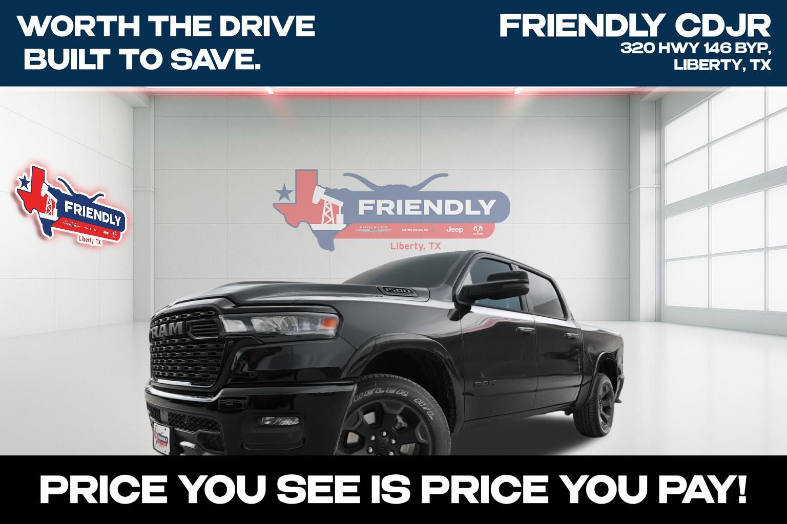 2026 RAM 1500 Big Horn/Lone Star 4x4 Crew Cab 5'7's photo