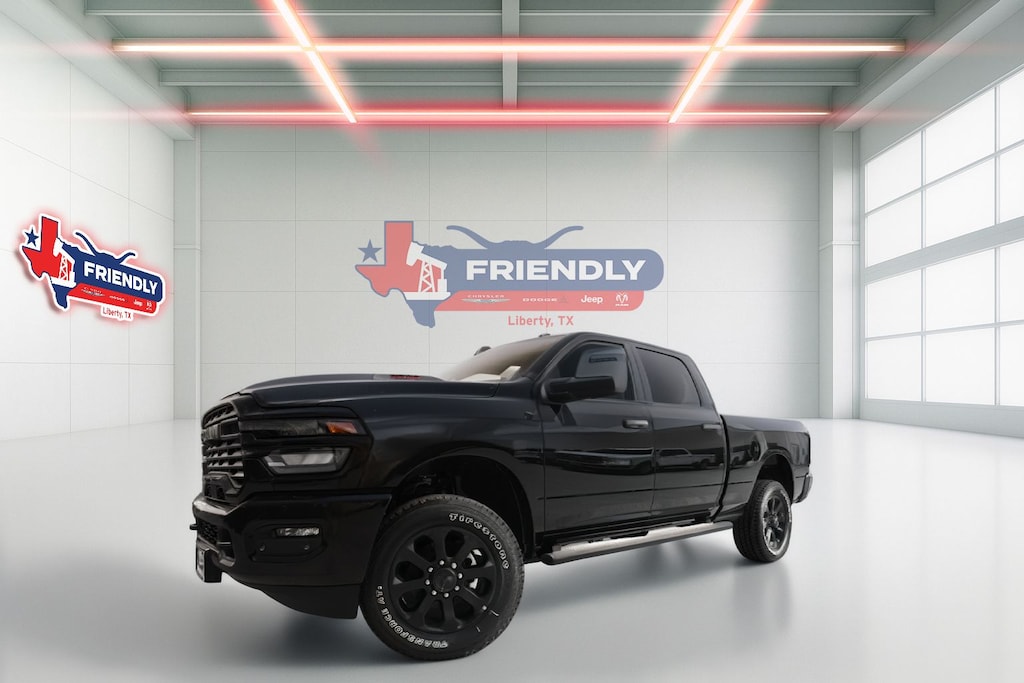 New 2026 Ram 2500 BLACK EXPRESS CREW CAB 4X4 6'4 BOX Pickup