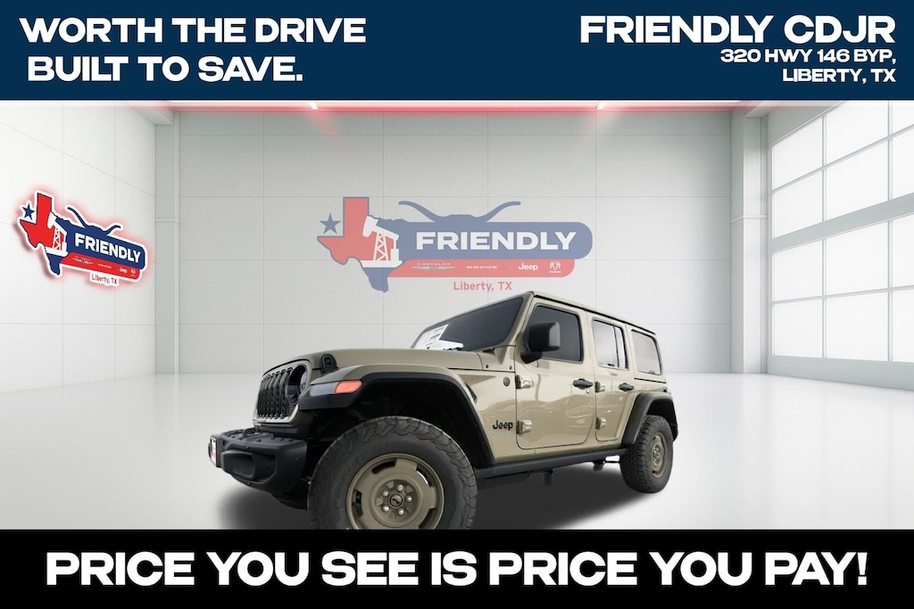 New 2026 Jeep Wrangler 4-DOOR WILLYS '41 Sport Utility