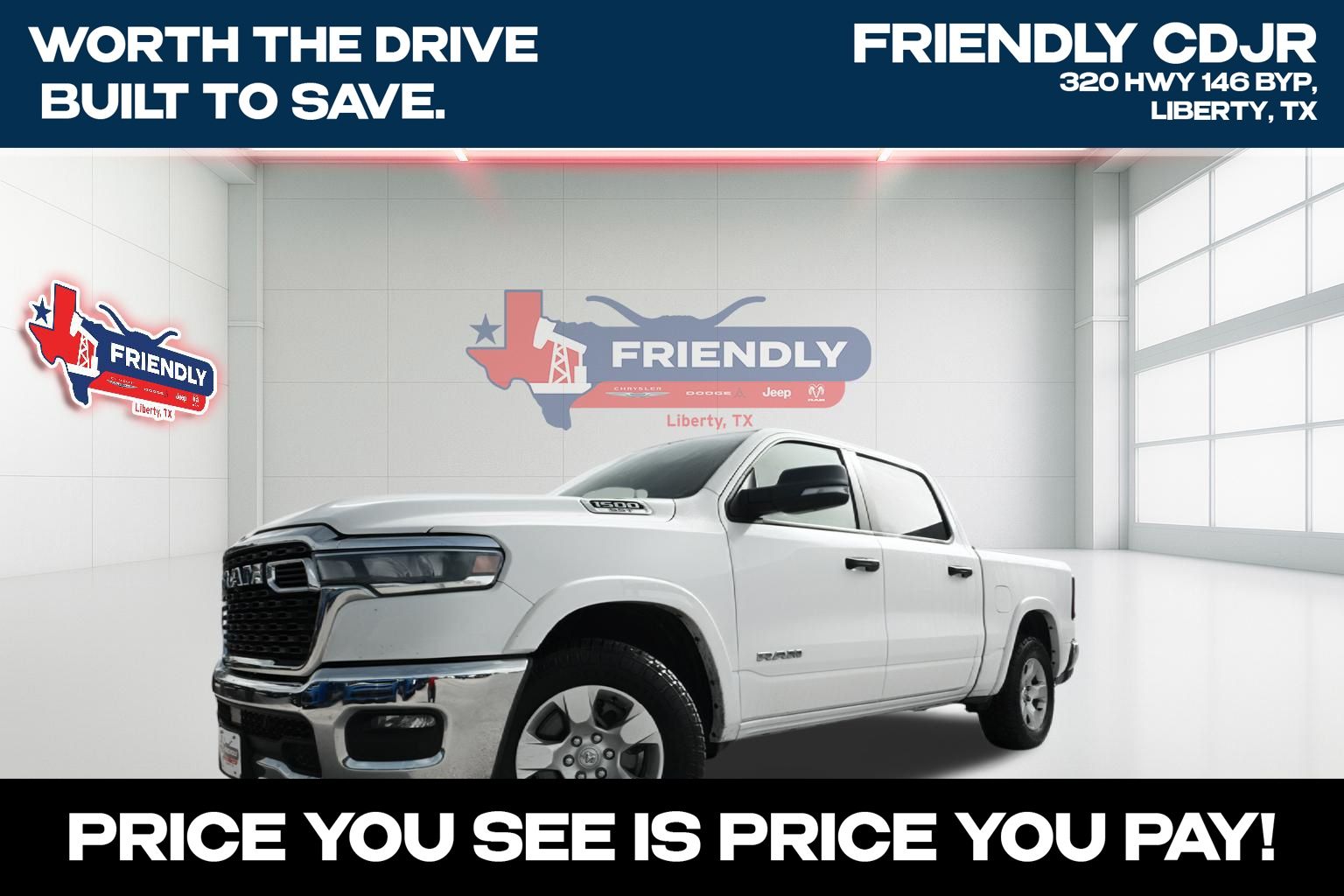 2025 RAM 1500 Big Horn/Lone Star 4x4 Crew Cab 5'7's photo