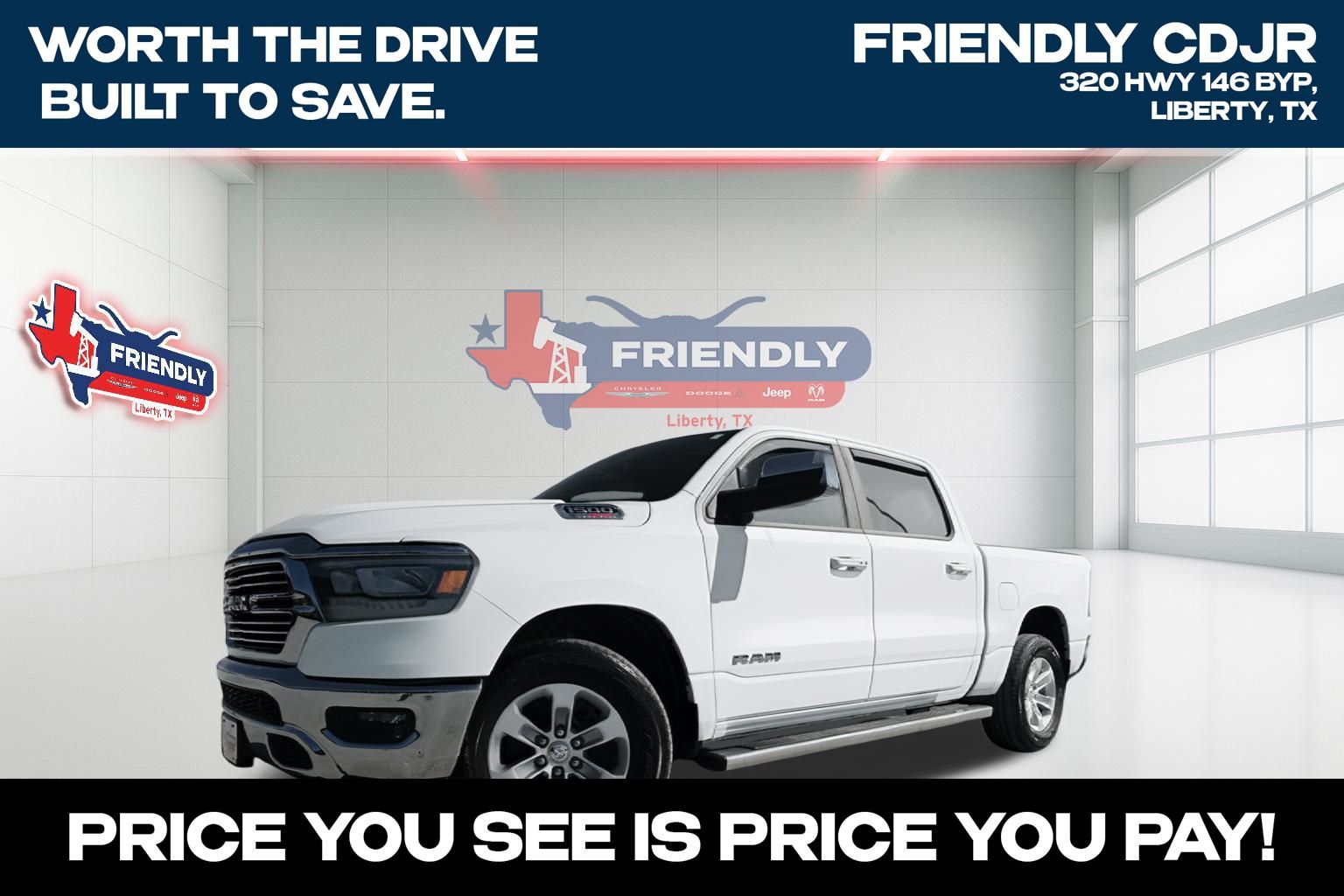 2023 RAM 1500 Laramie 4x4 Crew Cab 5'7's photo