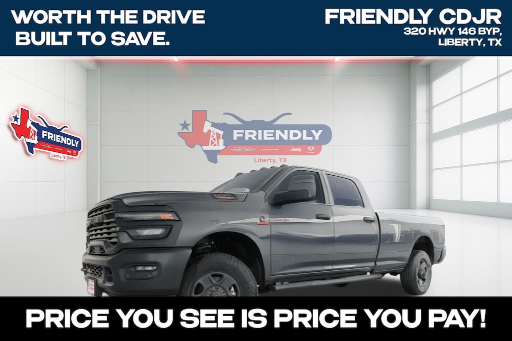 New 2026 Ram 3500 TRADESMAN CREW CAB 4X4 8' BOX Pickup