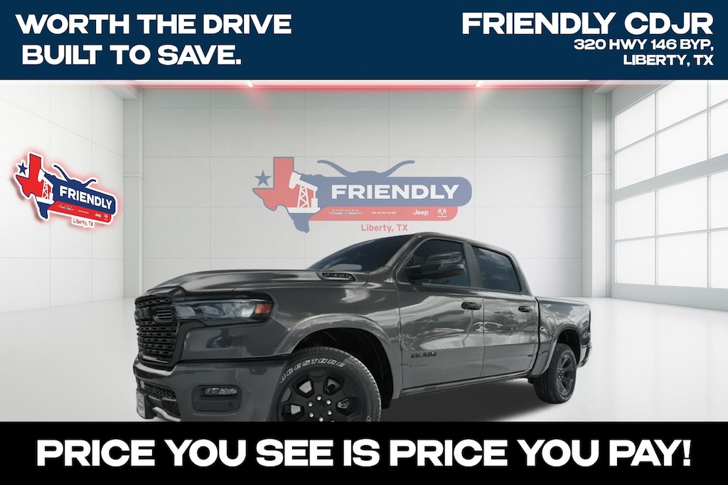 New 2026 Ram 1500 LONE STAR CREW CAB 4X2 5'7 BOX Pickup