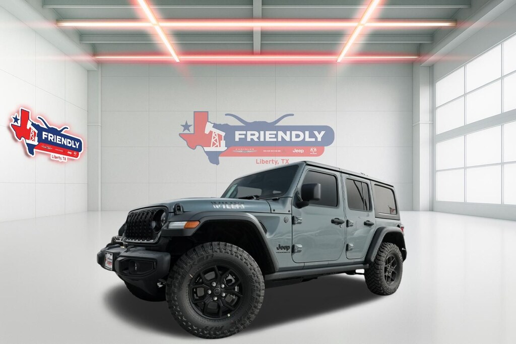 New 2026 Jeep Wrangler 4-DOOR WILLYS Sport Utility
