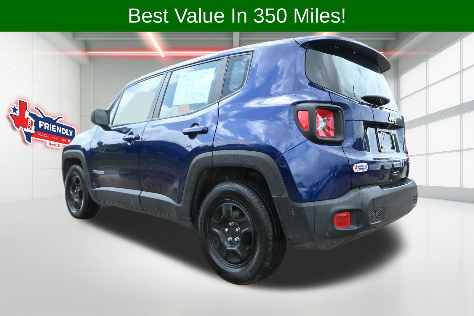 Used 2020 Jeep Renegade Sport with VIN ZACNJAAB7LPL86646 for sale in Liberty, TX