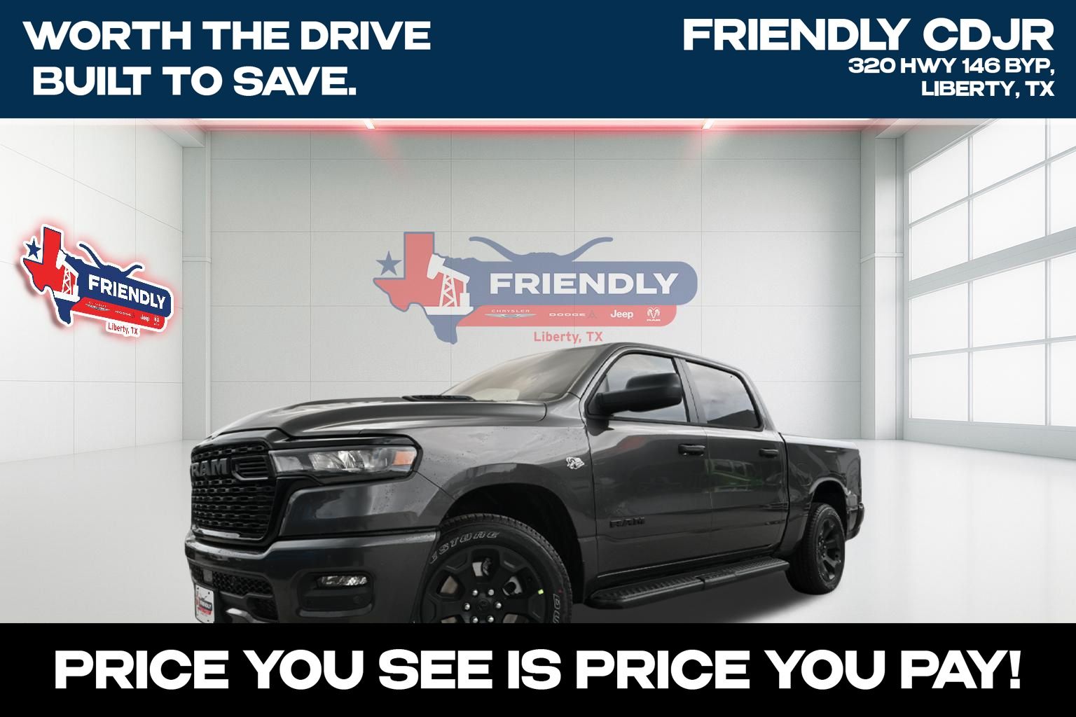 2026 RAM 1500 Express 4x4 Crew Cab 5'7's photo