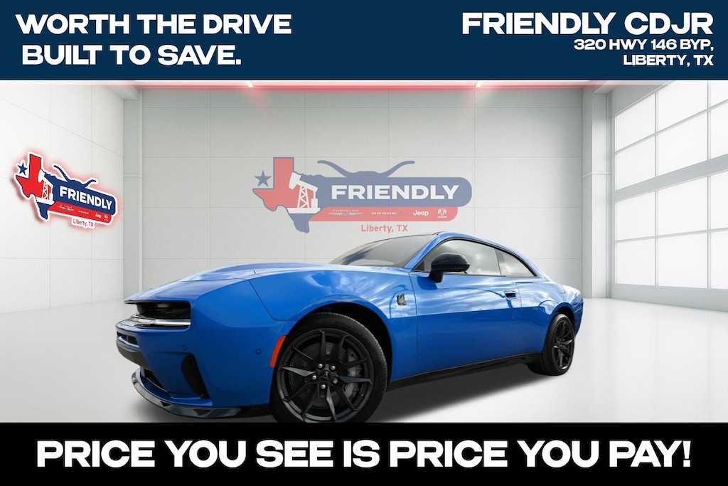 New 2026 Dodge Charger SCAT PACK PLUS 2-DOOR AWD Coupe