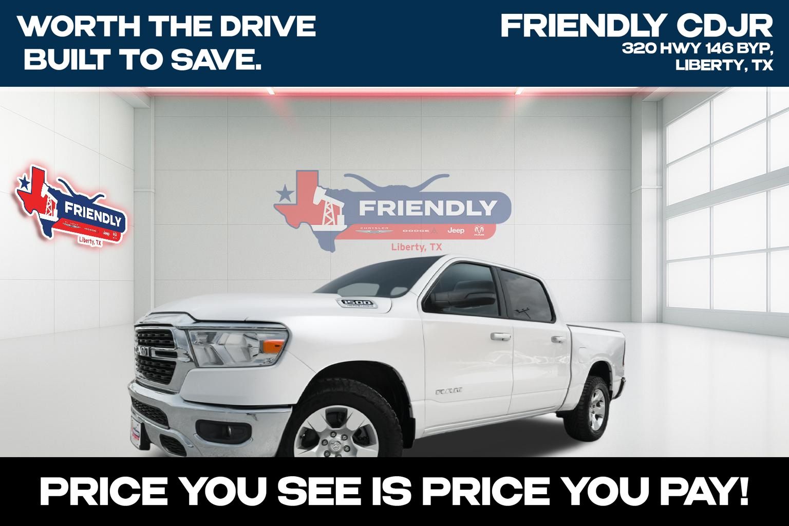 2022 RAM 1500 Big Horn/Lone Star Crew Cab 5'7's photo