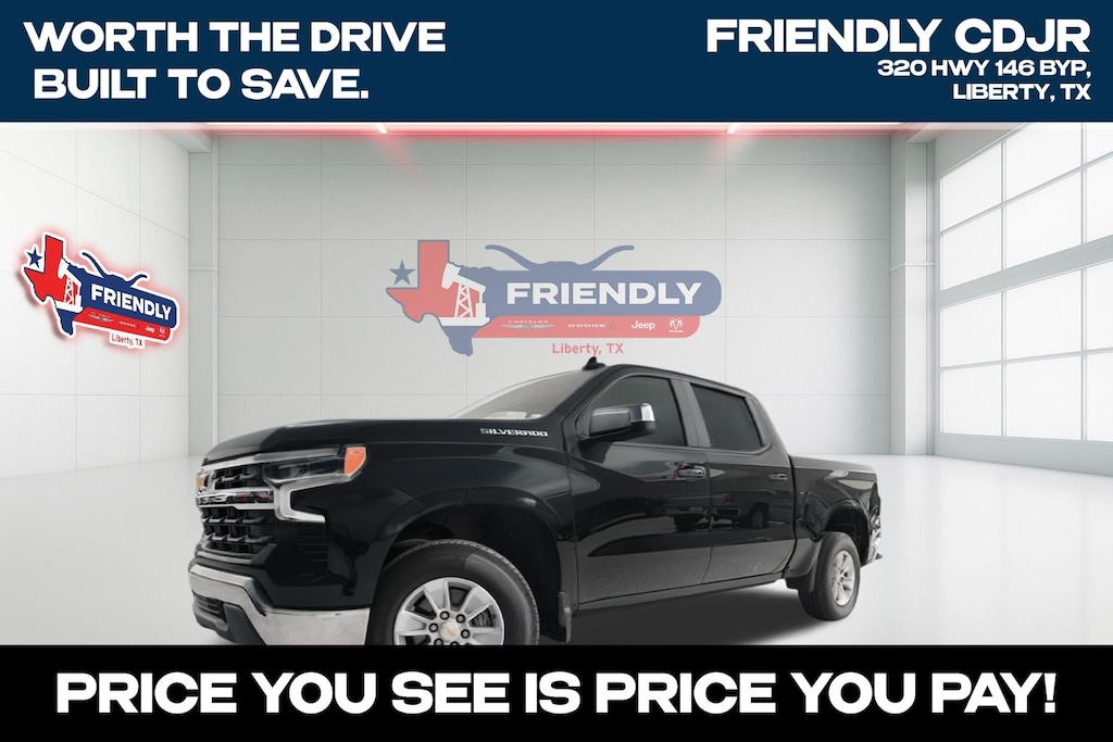 Used 2025 Chevrolet Silverado 1500 LT w/1LT Truck Crew Cab