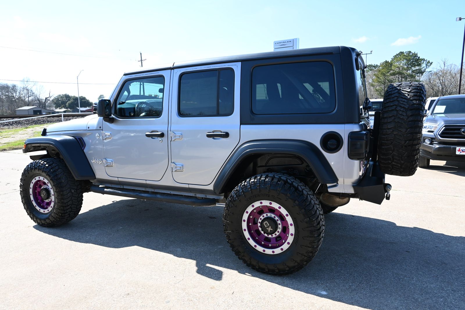 Used 2018 Jeep All-New Wrangler Unlimited Sport S with VIN 1C4HJXDG3JW123144 for sale in Liberty, TX