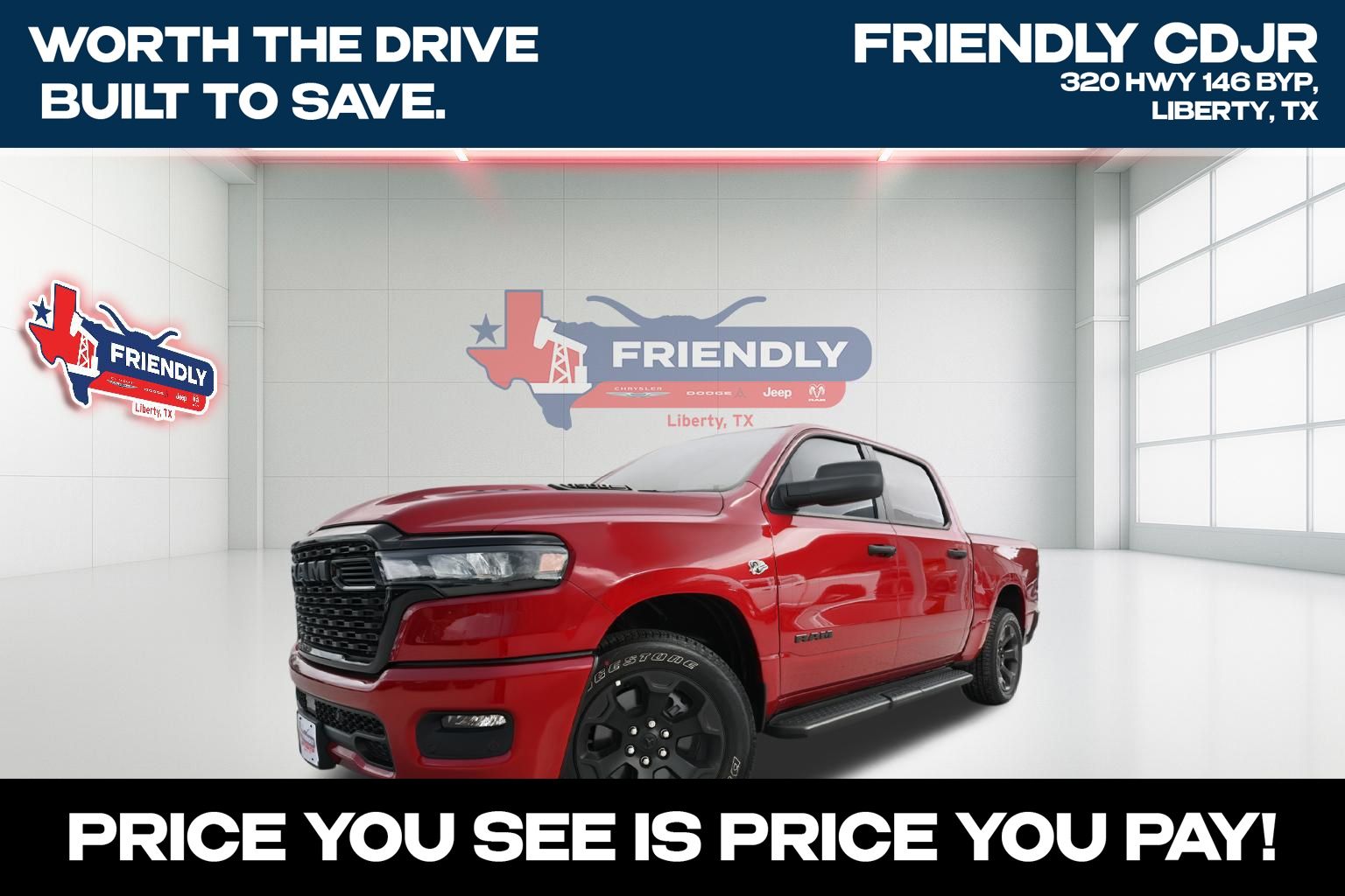 2026 RAM 1500 Express 4x4 Crew Cab 5'7's photo