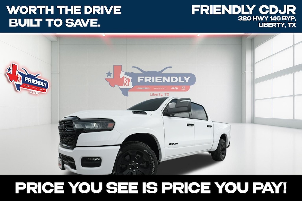New 2026 Ram 1500 BIG HORN CREW CAB 4X4 5'7 BOX Pickup