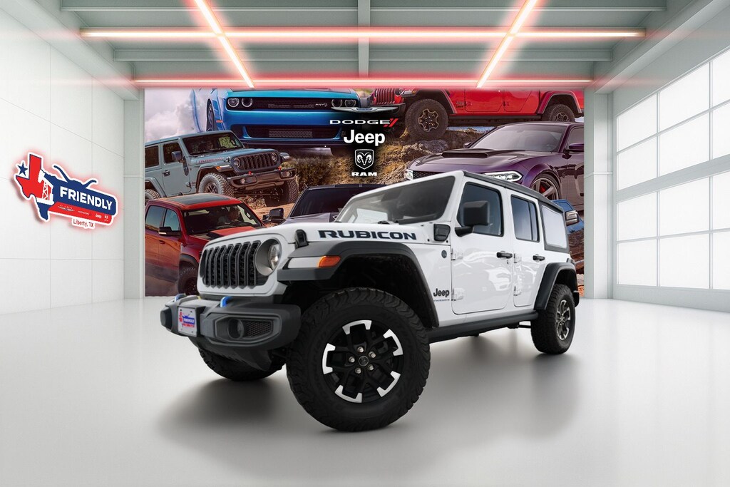 New 2025 Jeep Wrangler 4xe 4-DOOR RUBICON Sport Utility