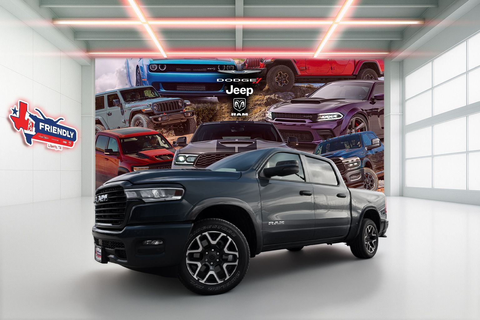 New 2026 Ram 1500 LARAMIE CREW CAB 4X4 5'7 BOX