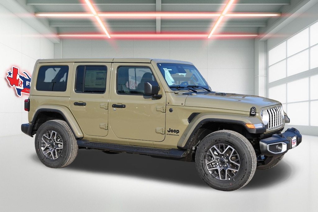 New 2026 Jeep Wrangler 4-DOOR SAHARA Sport Utility
