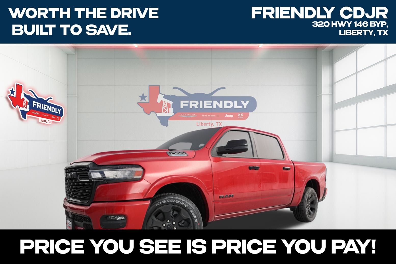 2026 RAM 1500 Big Horn/Lone Star 4x4 Crew Cab 5'7's photo